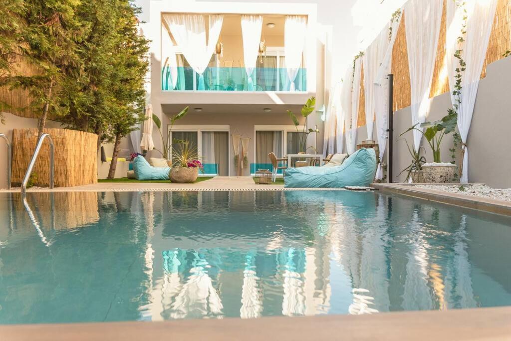 G&M Luxury Residence With Pool Ханья Экстерьер фото